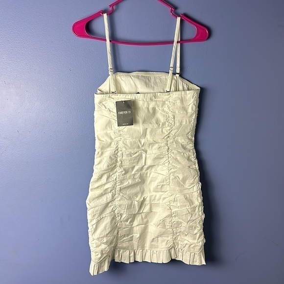 NWT Forever 21 Ruch Bodycon Mini Tube Dress Size Small - Picture 5 of 8